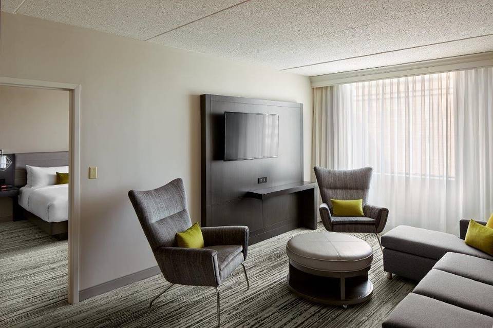 Living Area in Suite