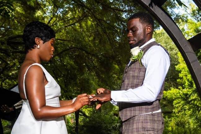 Garden Elopement