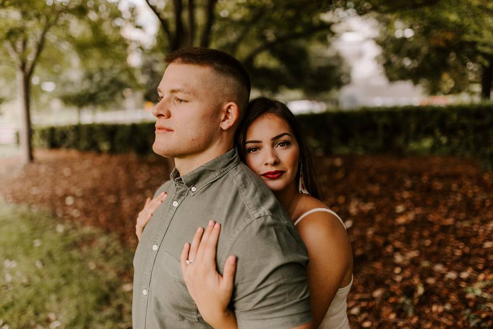 Portrait of the happy couple - Anjali Nooka Photography