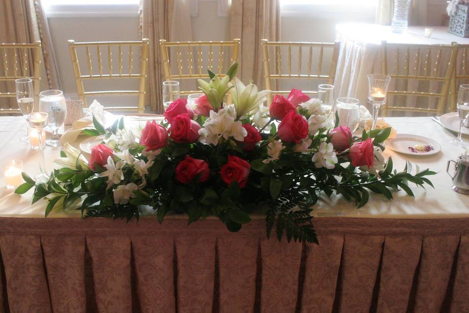 Sweetheart table