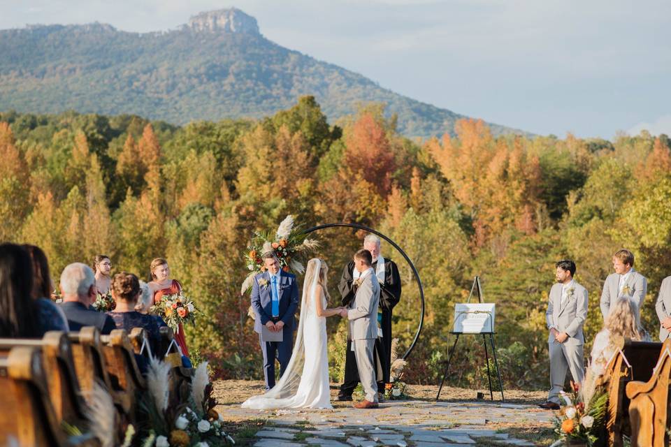 Fall wedding