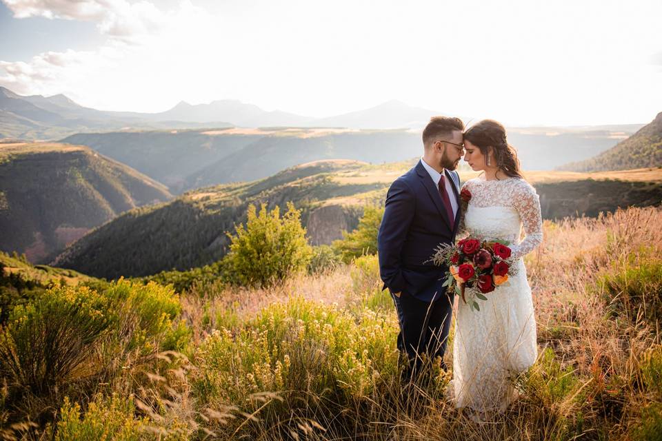 Mountaintop Wedding