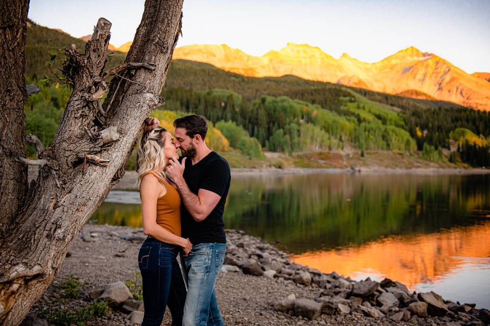 Engaged in Colorado