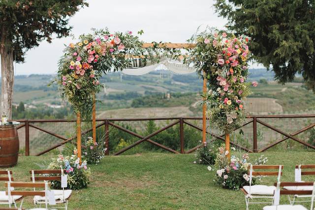Ceremony with a view