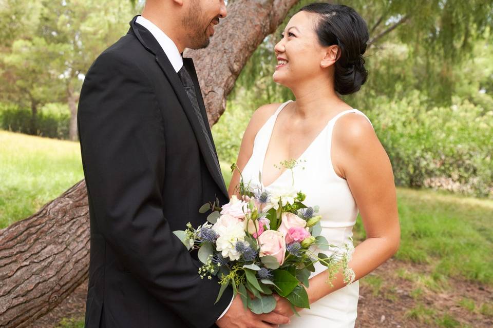 Park wedding