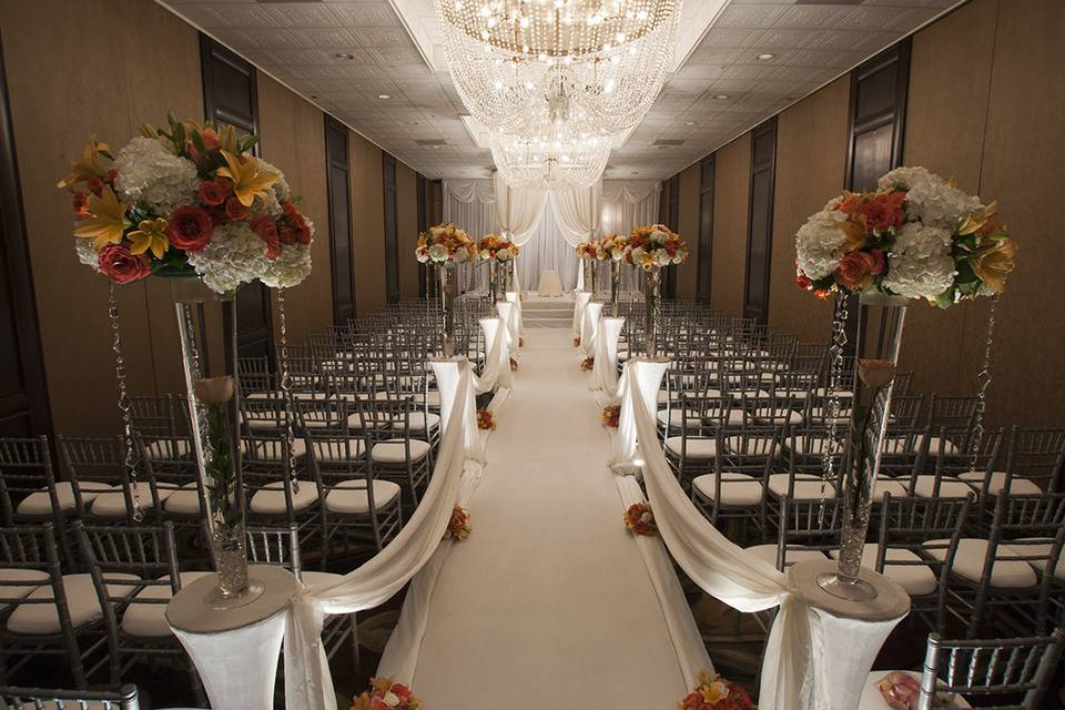 Indoor wedding venue