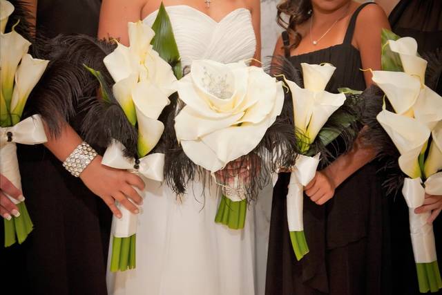Wedding flower bouquet