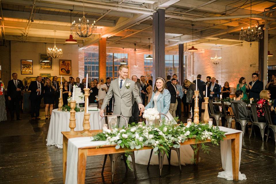 Rustic Head table