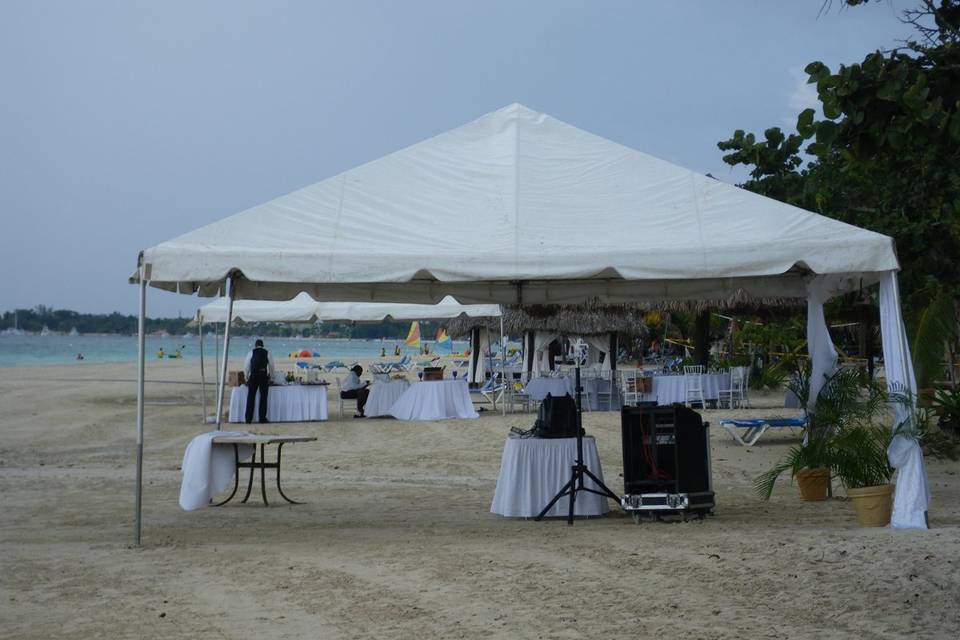 Beaches Negril, JamaicaOutdoor Reception