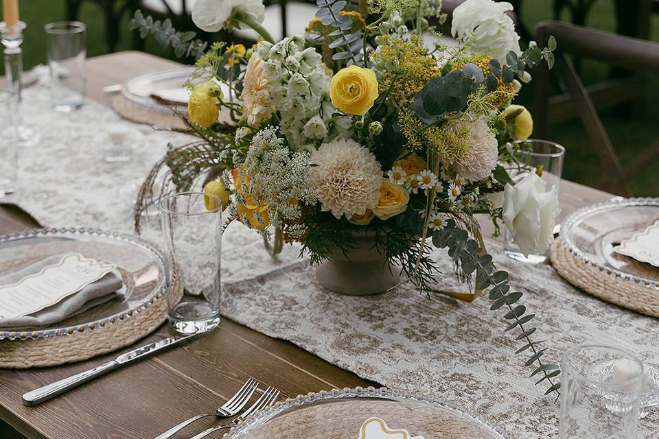 Charity Gala Centerpiece
