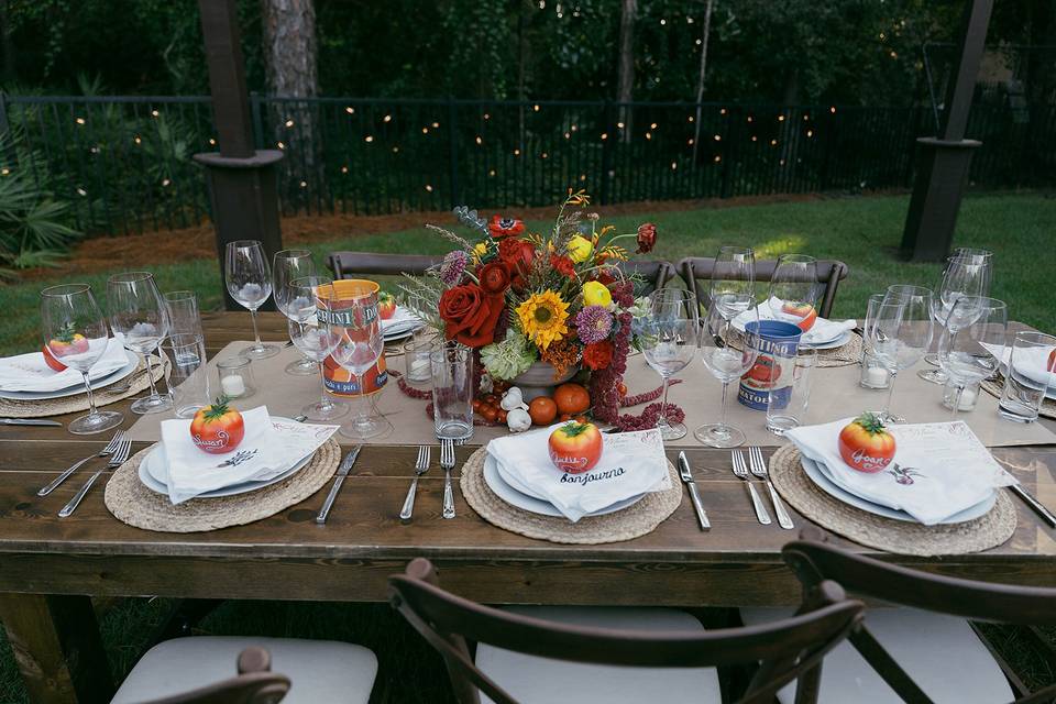 Italian Themed Dinner