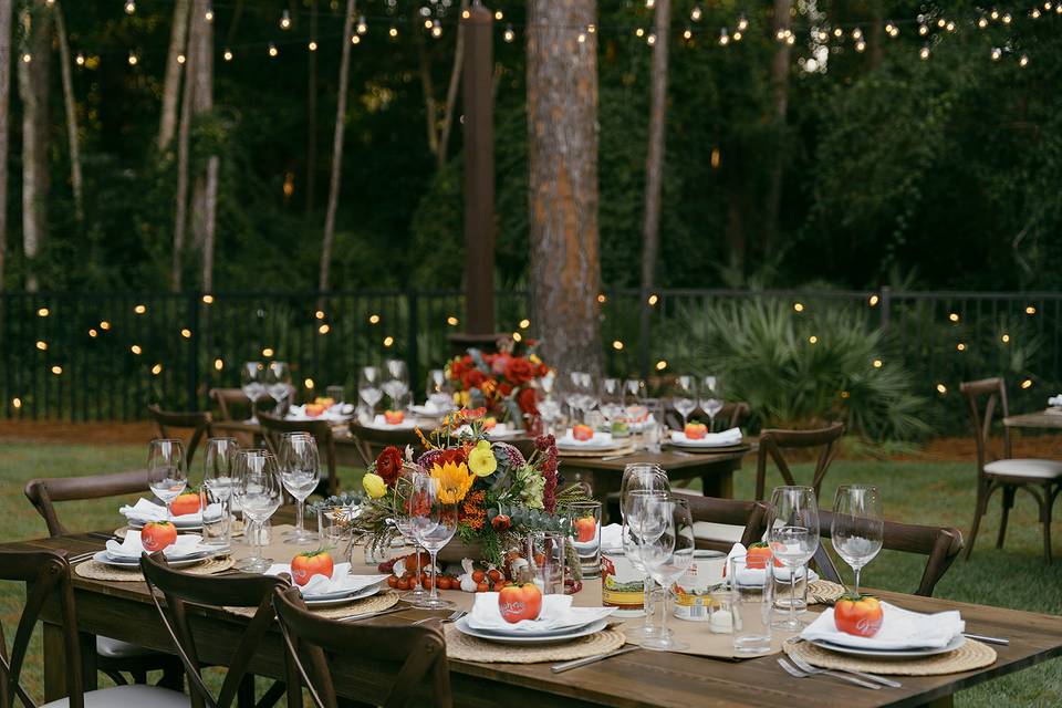 Intimate 30a Dinner