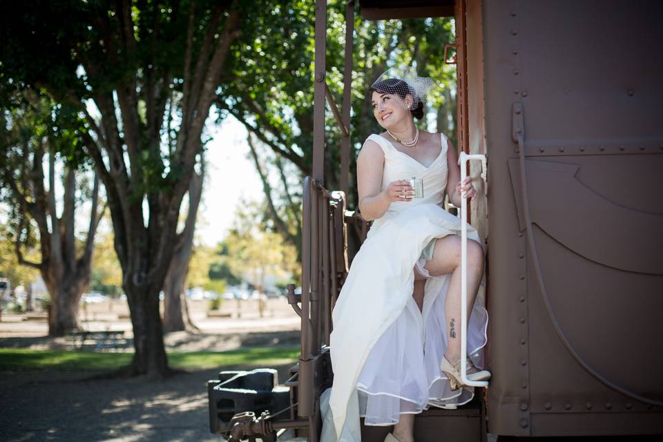 Bridal portrait