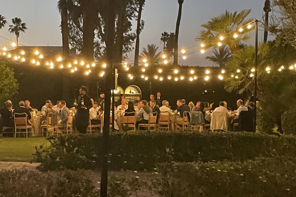 Patio night