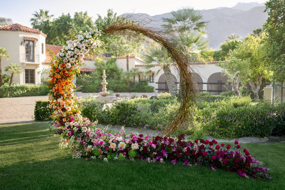 Floral arch