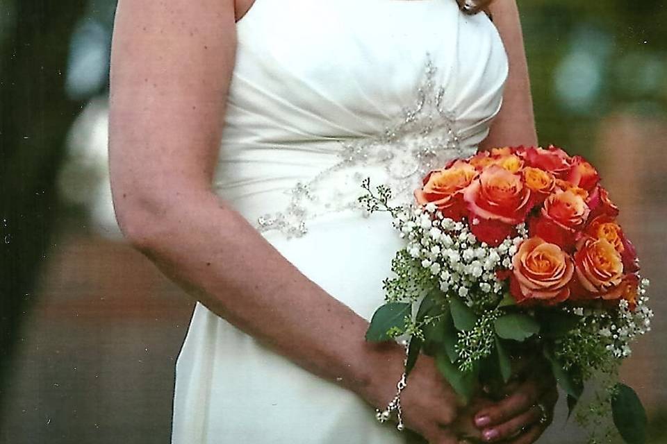 English rose On location bridal makeup by Sarah Kitson