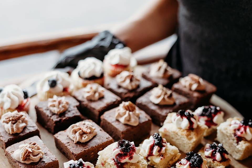 Miniature desserts