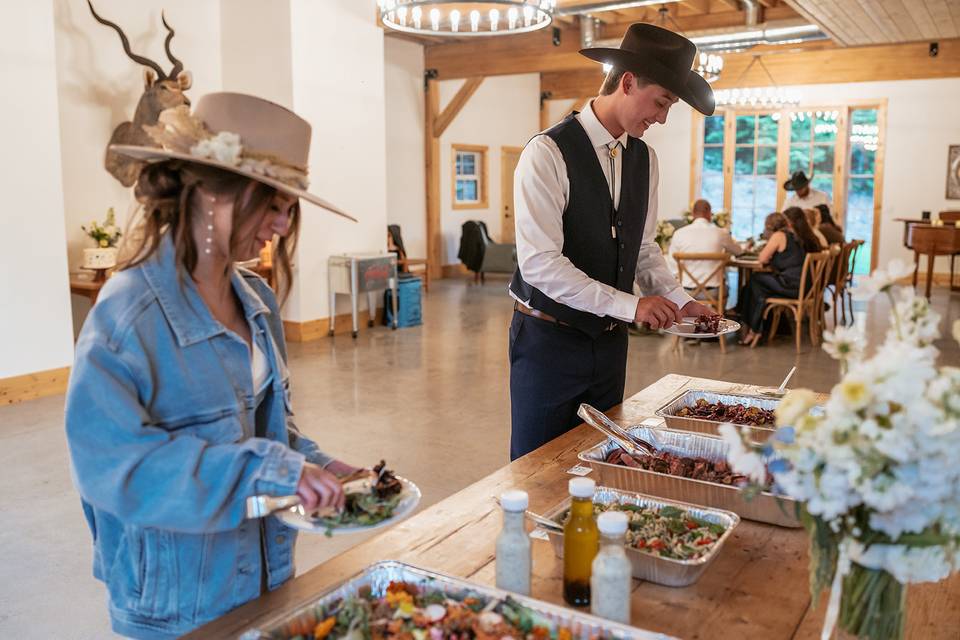 Drop-off buffet