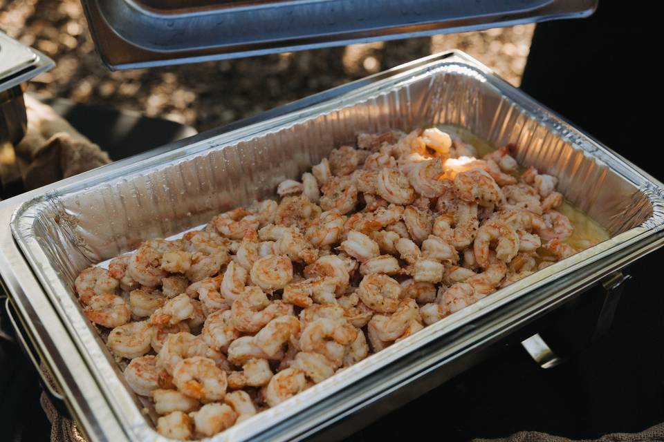Shrimp scampi