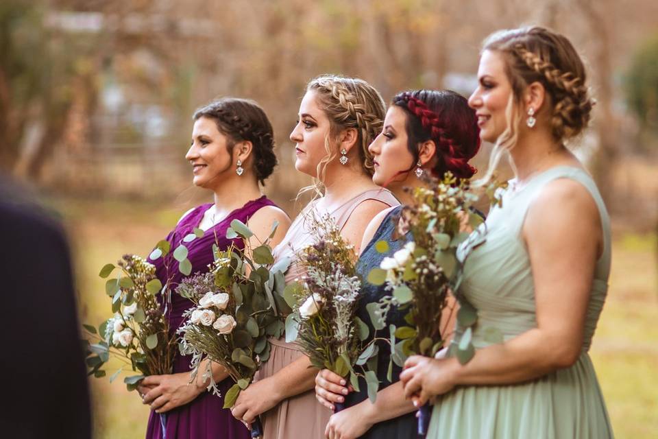 Bridesmaids-in-waiting