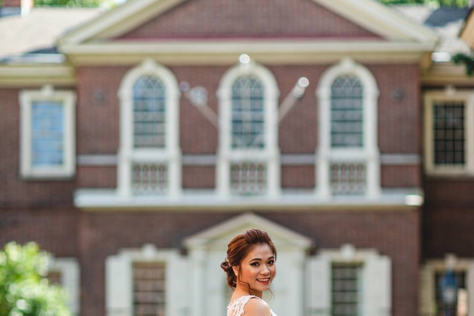 Bridal portrait