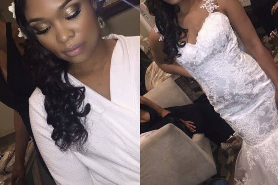 Wedding look