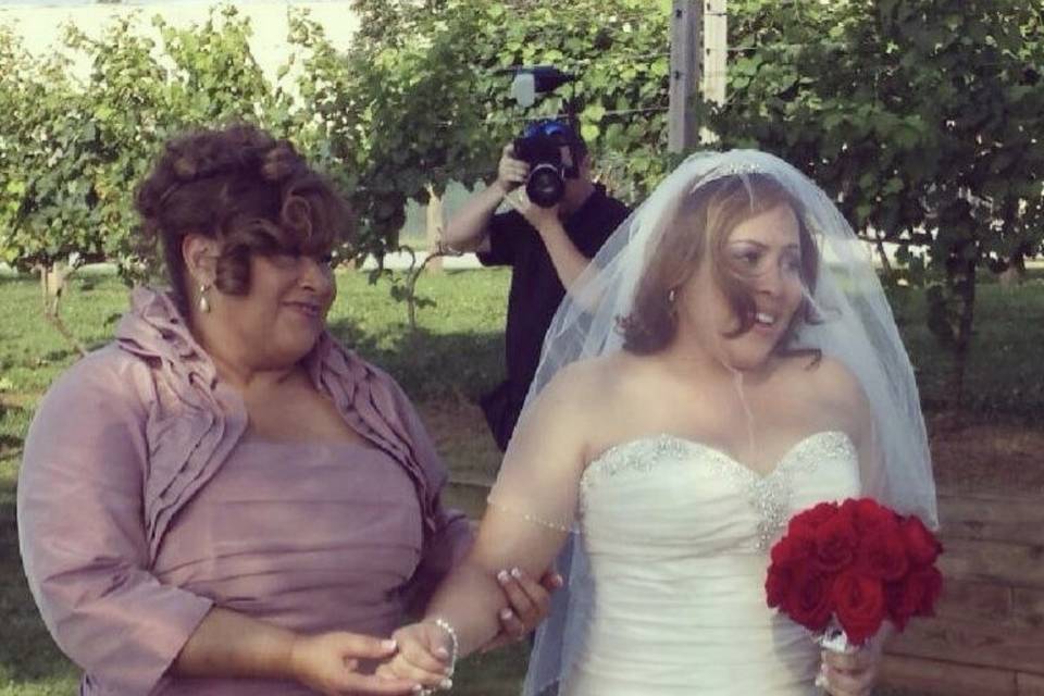 Mother and bride