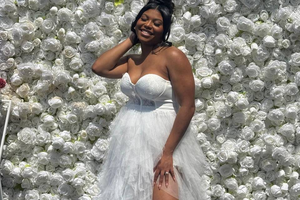 The Bride’s Finished Look