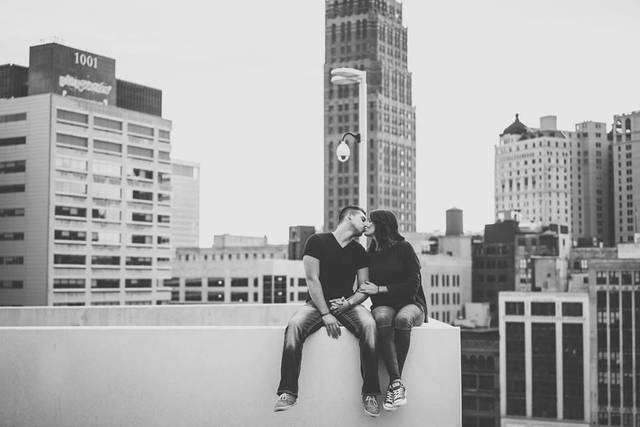 Detroit Engagement pics
