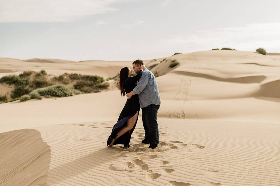 Pismo Dunes Engagement Photos