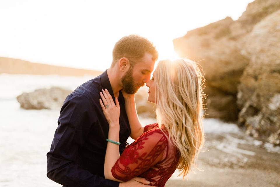 Sunset Beach Engagement