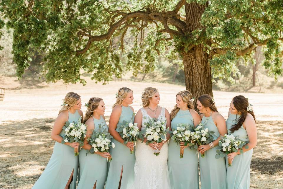 Sage Bridal Party