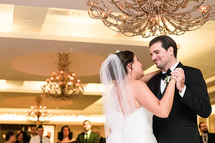 Twirling the bride