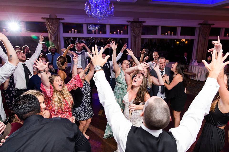 First dance as newlyweds