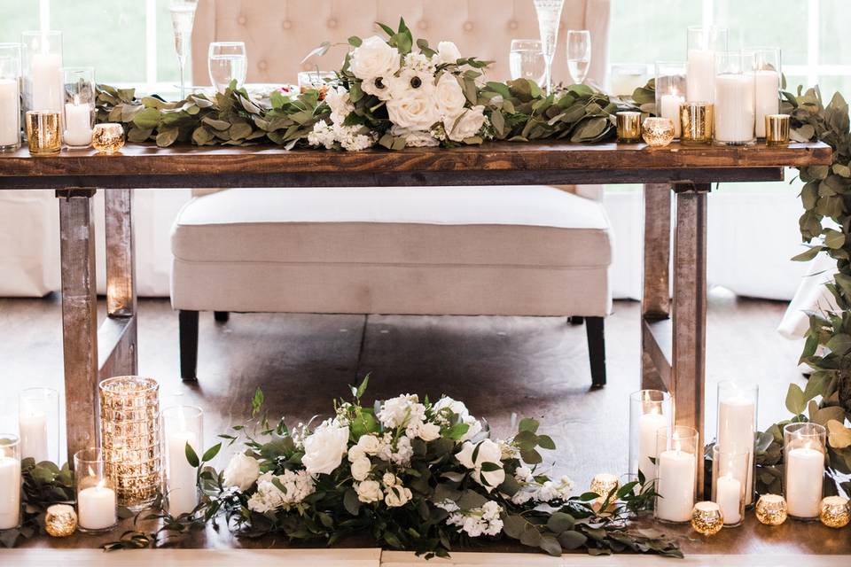 Sweetheart table