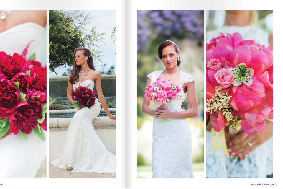 Scottsdale wedding • Scottsdale wedding photographer • pink wedding florals • bridal beauty • Arizona wedding • Arizona bride • flower girl • bride