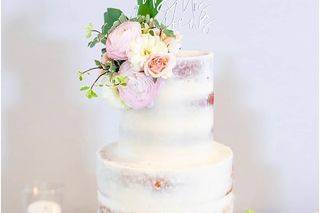 Naked Wedding Cake