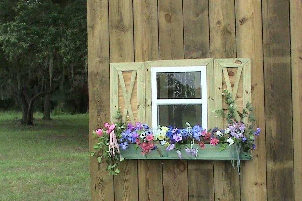 Window flower box