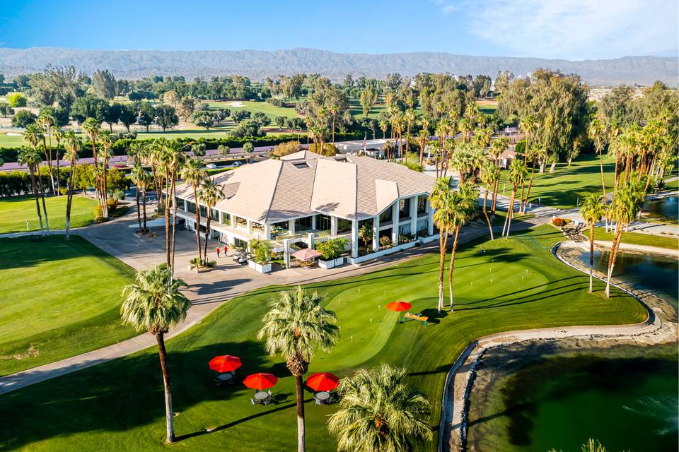 Desert Island Clubhouse Aerial