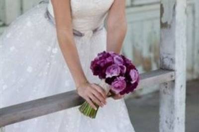 Embroidered organza ball gown style dressStephanie Williams Photography