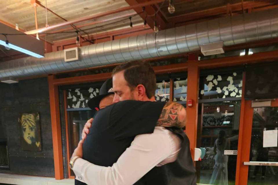 The gratitude at the end