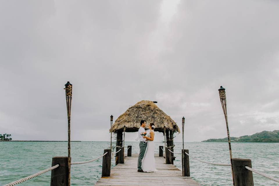 Ocean backdrop