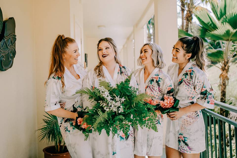 Bridal party photo