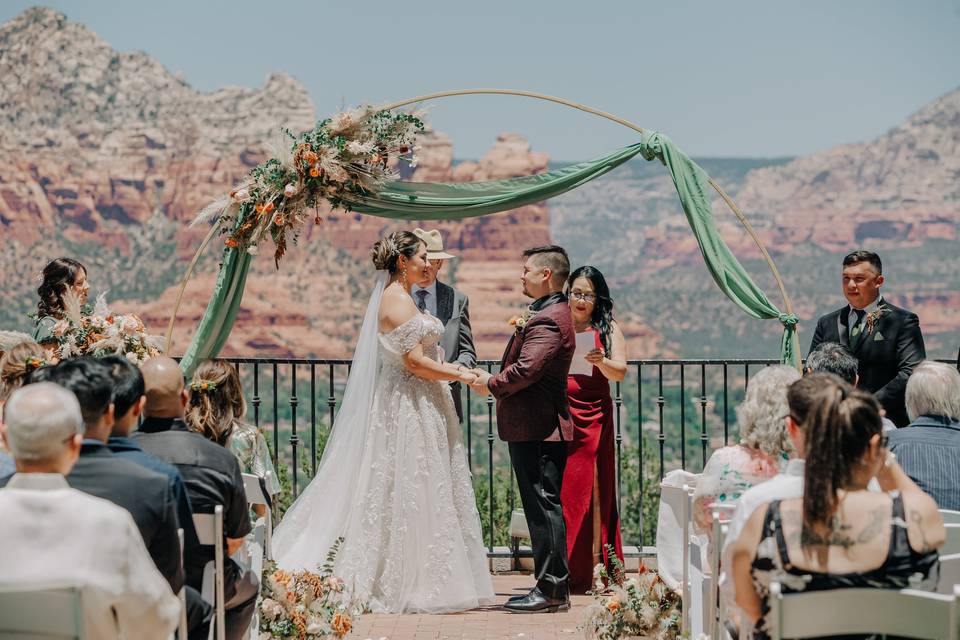 Sedona red rock view