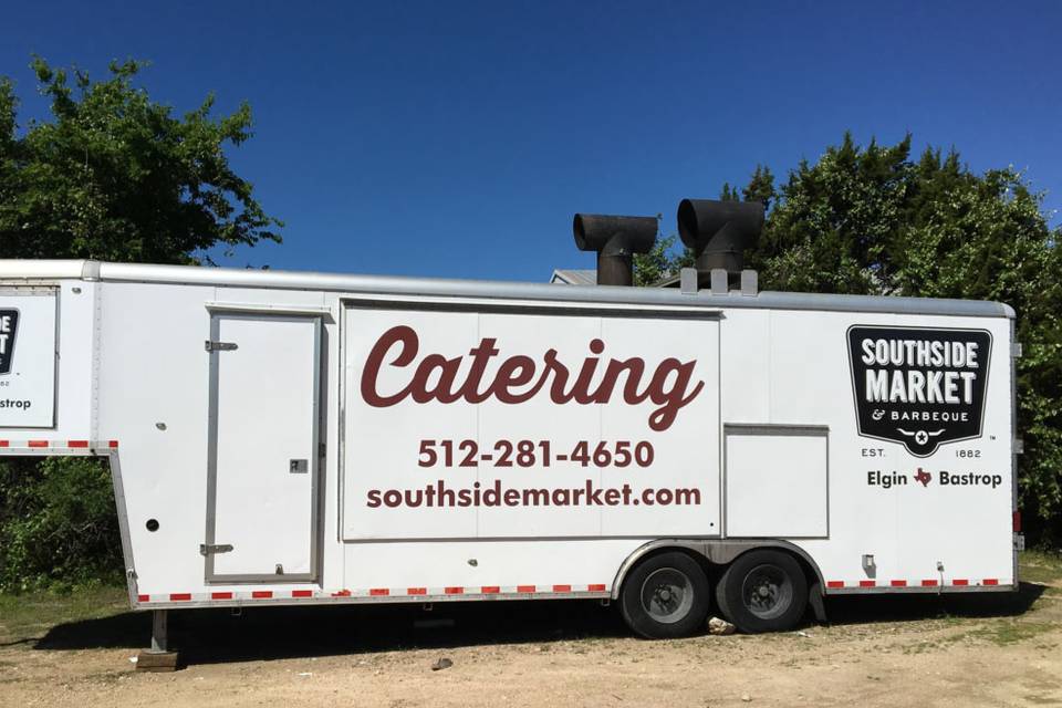 Mobile bbq pit available