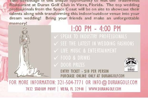 Summer Bridal Expo 8/11/19