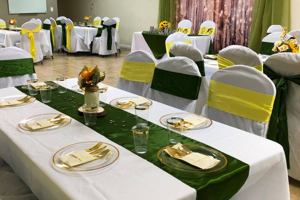 Sage and Yellow Reception