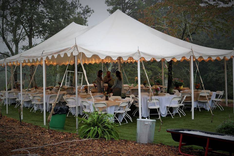 Extra Reception tent
