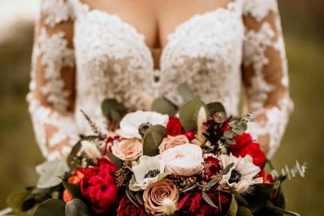 Bride with Bouquet