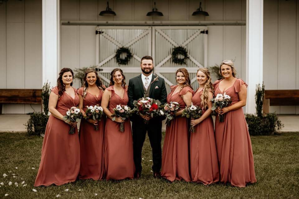 Bride with Bouquet